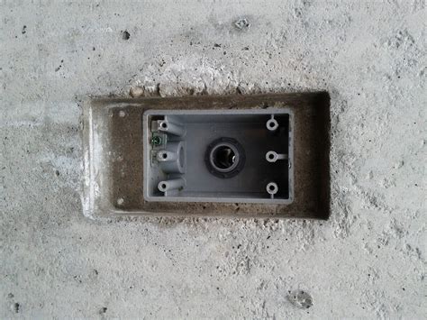 concrete stand for electrical box|electrical boxes for walls.